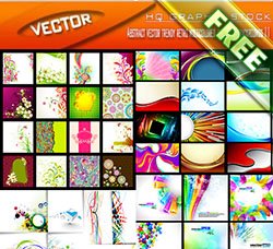 花纹底纹图案：Abstract vector trendy retro multicolored polygonal b
